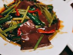 辣炒羊血-老牌坊鲁菜名店(宽厚里店)
