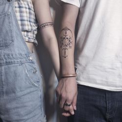 -囍文刺青happytattoo