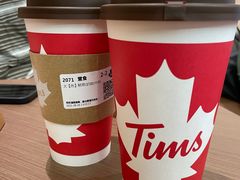 鲜萃奶咖-Tims天好咖啡·贝果(雁展路万象天地店)