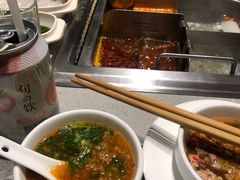 番茄牛肉汤-海底捞火锅(吴中路店)