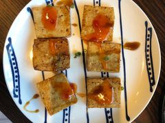 千页豆腐甜辣酱-大成铁板烧•板前(复古餐厅石老人店)