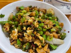 青椒炒油渣-浏阳小饭铺(洪西小区店)