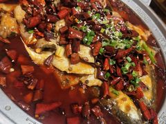 -东来菜馆•手抓海鲜家常菜•海鲜锅贴(鸽子窝店)