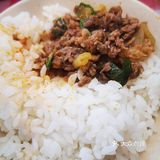 冲着牛肉渣拌饭就可以炫两碗