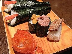 团购的货色手卷+寿司-舞鹤日本料理铁板烧(华侨城店)