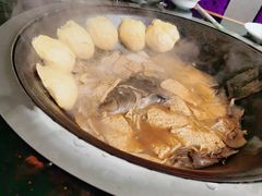 -北京龙庆四季香农家饭庄·灶台鱼·碳烤虹鳟鱼(龙庆峡店)