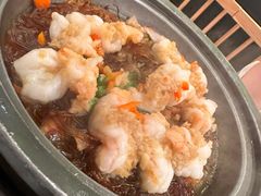 粉丝裹虾-绿茶餐厅(滨海万达广场店)