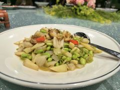 鲍片毛豆炒春笋-山外山菜馆(玉泉路店)