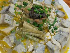 清蒸咸蛋目鱼臭豆腐猪脑-绍兴名菜馆(可乐路店)