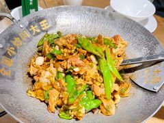 皮蛋青椒擂茄子-费大厨辣椒炒肉(皇庭广场店)