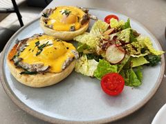 63°C温泉蛋菠菜蘑菇-农畉LONFOOD(福田星河COCOPark店)