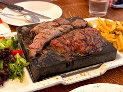 牛腹裙扒+羔羊柳双拼-Entrecôte 法国牛扒馆(保利·时光里店)