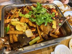 -干老庆贵州留一手烤鱼·地摊火锅(财经大学店)