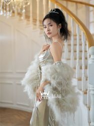 点击看大图 -艾拉·女王婚纱礼服馆