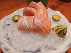 三文鱼刺身-有喜屋·烧鸟·居酒屋(三钢里店)