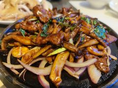 铁板金不换牛腱鹿茸菇-港丽餐厅(高德置地店)