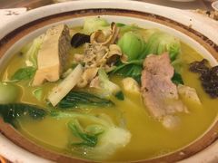河蚌青菜煲-扬州饭店(东关街店)