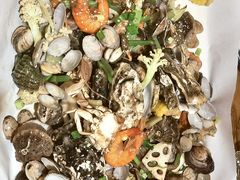 -东来菜馆•手抓海鲜家常菜•海鲜锅贴(鸽子窝店)