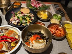 海苔包蟹饭-草家酱蟹炭火烤肉店(珲春南路一店)