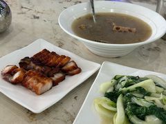 招牌脆皮叉烧/例-台山新孖宝柴火黄鳝饭(三合温泉店)
