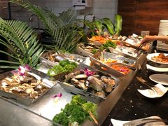 自助取餐区-OPEN開全日自助餐厅·牛肉火锅·海鲜(佛山希尔顿酒店)