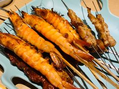 -街角等你.大连海鲜烧烤.经典铁板海鲜串(西安路店)