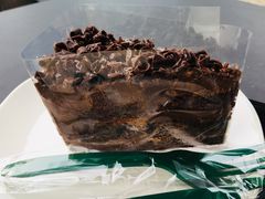 浓醇三重黑巧克力蛋糕-星巴克(无锡百联奥特莱斯店)