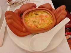 蟹粉豆腐煲-上海和平饭店龙凤厅 Dragon Phoenix