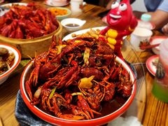 招牌油焖大虾-冶建镜子·老南昌大排档·江西虾王(总店)