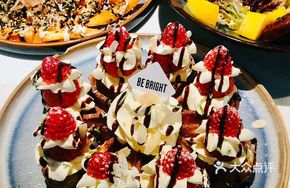 Strawberry Cream Waffle