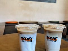 柑橘酒香拿铁-Bamboo Today Cafe(国创园店)
