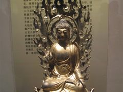 唐五代·鎏金铜释迦牟尼佛说法像 -浙江省博物馆(孤山馆区)