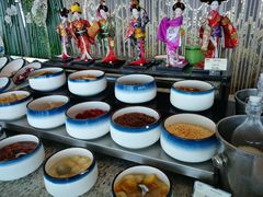 自助调料区-怡豪大饭店·银顶旋转餐厅
