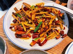 干煸藕丝-静一餐厅·湖北菜(前门创始店)