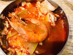 海鲜嫩豆腐汤-姜虎东白丁烤肉(苏州中心店)