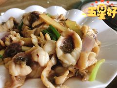 姜葱炒鱼片-红日饭店(裕隆三路店)