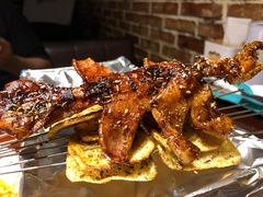 烤鲜鱿鱼-三个大叔烤羊肉串·炭炉砂锅菜(西三旗店)