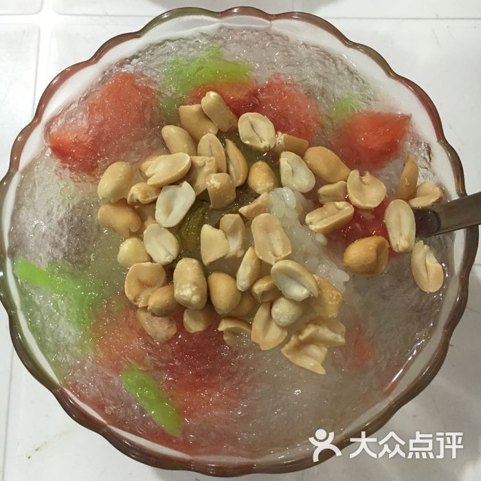 正宗八宝冰饭包心芋圆冰饭图片-北京小吃快餐-大众点评网