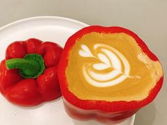 甜椒1号拿铁-YECLIP COFFEE黄色回形针咖啡