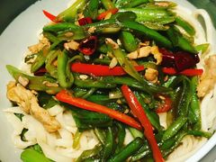 豆角丝炒肉拌转百刀-日上三甘(三里屯店)
