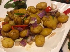 椒盐小土豆-日出青木·杭帮菜名店