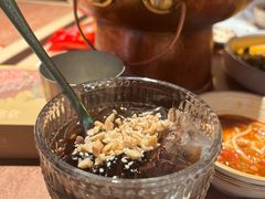 玫瑰花生冰粉-浩海火燒雲傣家菜(芮欧百货店)