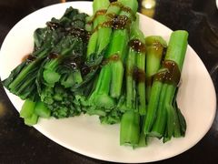 白灼蚝油碧绿鲜菜心-丽的面家(多宝路店)