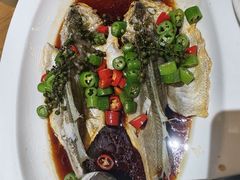 清蒸中黄鱼-必点海鲜·海肠捞饭大王(滨江道店)
