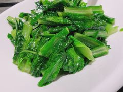 清炒油麦菜-走马楼饭庄(慈城古县城店)
