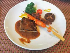 烤鸡肉串-River Café 海鲜自助(重庆丽笙世嘉酒店)
