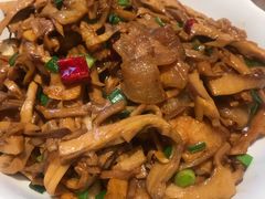 三层肉炒建瓯笋芽-四道菜·福建菜馆(新街口金鹰店)