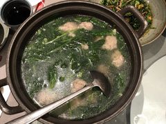 小菠菜肉丸汤-青年公社烤鸭(蜀山万象汇店)