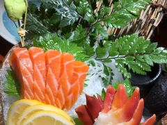 三文鱼刺身-鳗鱼家·深夜食堂(军博店)