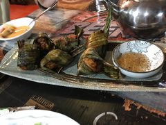 香兰叶包鸡-玖月时尚泰式餐厅